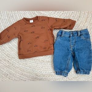 Baby boy outfit size 3 months